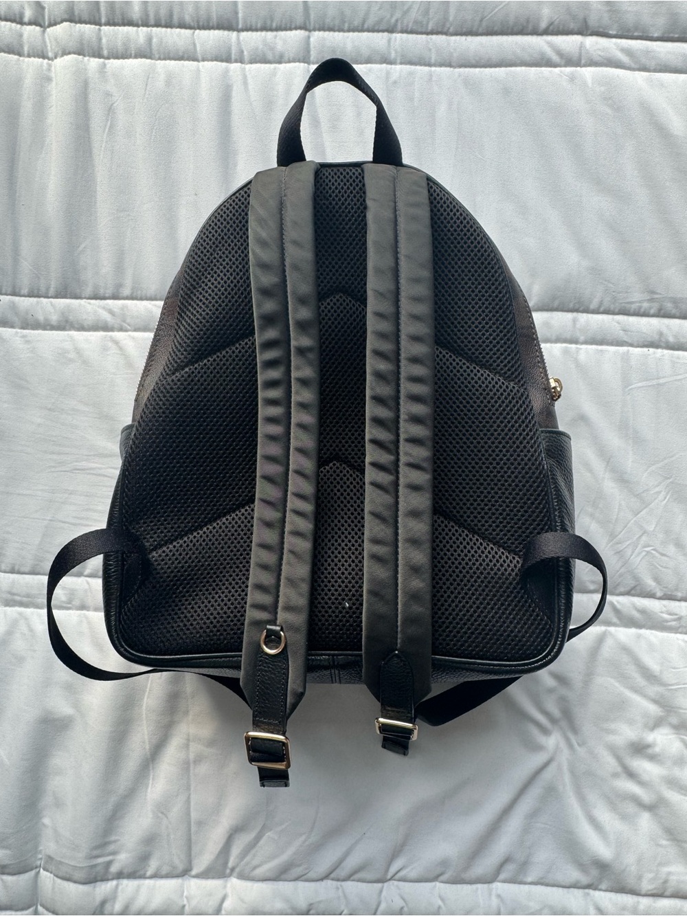 Coach Signature Brown & Black Backpack - Picture 2 of 4